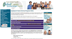 Desktop Screenshot of onlinesocialservices.oxfordcounty.ca