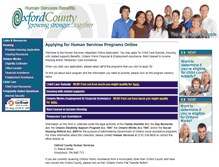 Tablet Screenshot of onlinesocialservices.oxfordcounty.ca